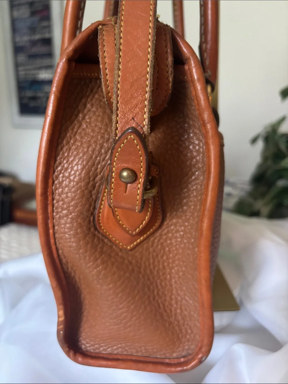 Vintage Dooney & Bourke All Weather Leather (AWL) Satchel